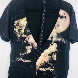 black rocker  women’s shirt